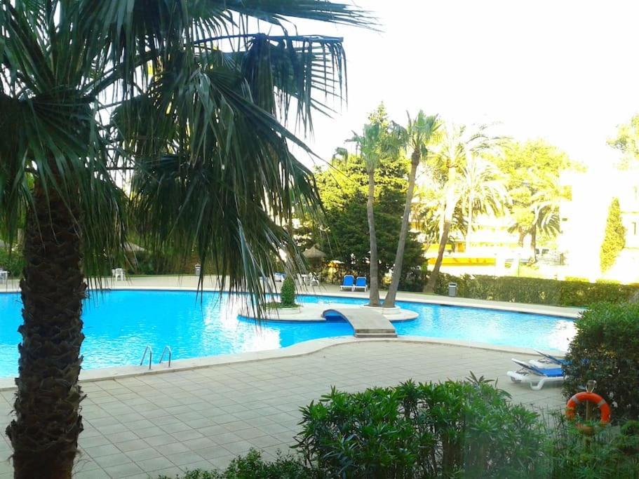 Piso Moderno Con Piscina Siesta 2 Apartman Port de Alcudia  Kültér fotó