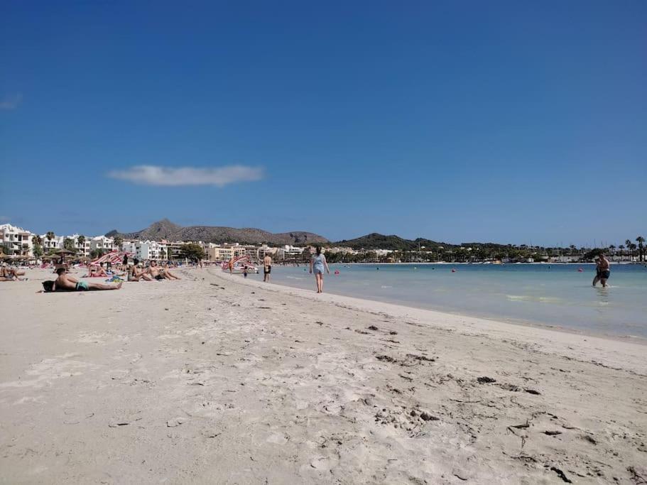 Piso Moderno Con Piscina Siesta 2 Apartman Port de Alcudia  Kültér fotó